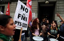 Argentinos contestam pedido de ajuda ao FMI