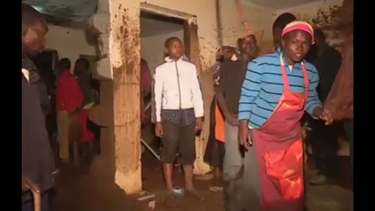 Átszakadt egy gát Kenyában