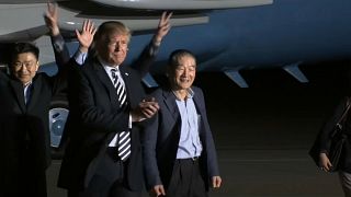 Trump begrüßt von Nordkorea Freigelassene und will „die gesamte Halbinsel denuklearisieren"