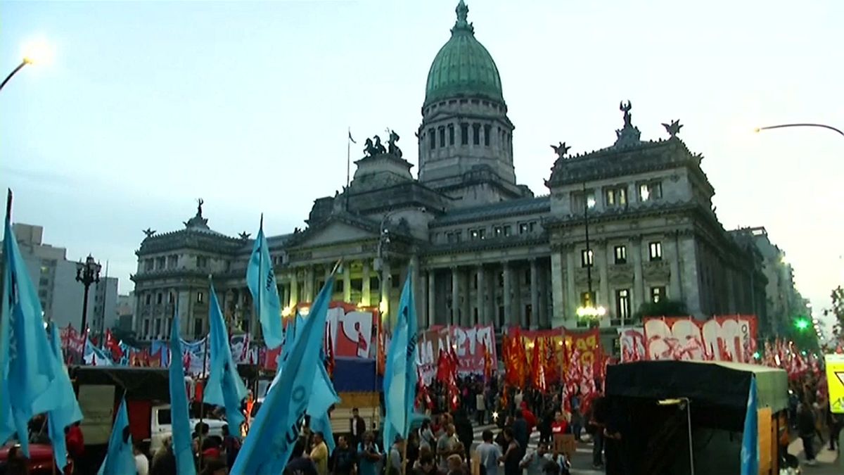 Argentina's peso protests
