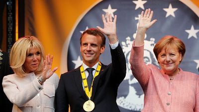 Macron quer Alemanha ousada na sua ambição europeia
