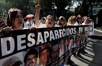 مظاهرة في مكسيكو للمطالبة بعودة المغيبين