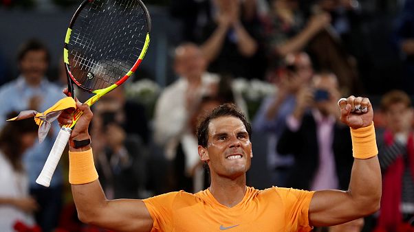 Rafael Nadal bate recorde com 34 anos em Madrid Rafael Nadal bate recorde com 34 anos em Madrid