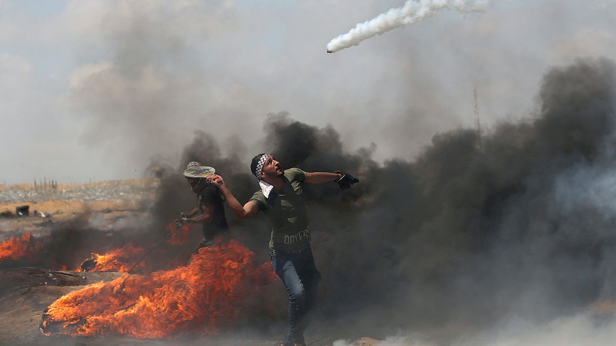 Protestos regressam à Faixa de Gaza