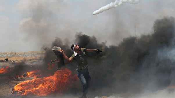 Protestos regressam à Faixa de Gaza Protestos regressam à Faixa de Gaza