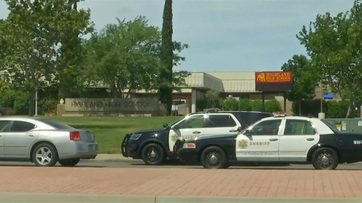 Un herido en un tiroteo en una escuela de secundaria de California