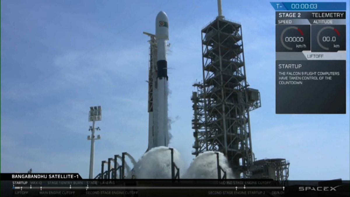 سبيس إكس تطلق صاروخا جديدا معدا لنقل مركبات مأهولة مستقبلا