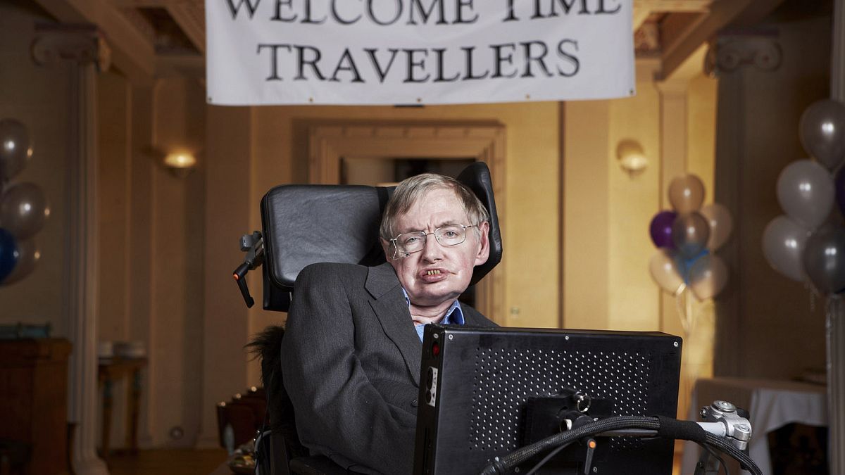 Stephen hawking's Time Travellers' Party in 2009