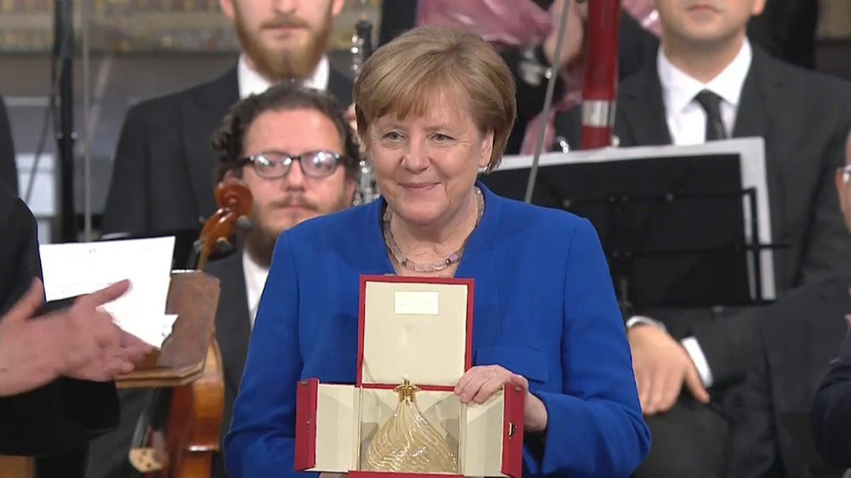 Angela Merkel ad Assisi
