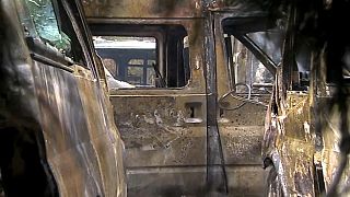Bilbao: 35 Krankenwagen in Brand gesetzt