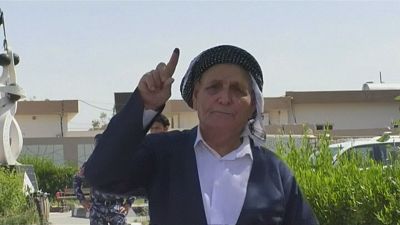 Iraqis cast votes in general election