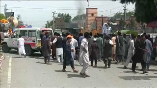 Around 15 people are killed after bomb blasts in Jalalabad