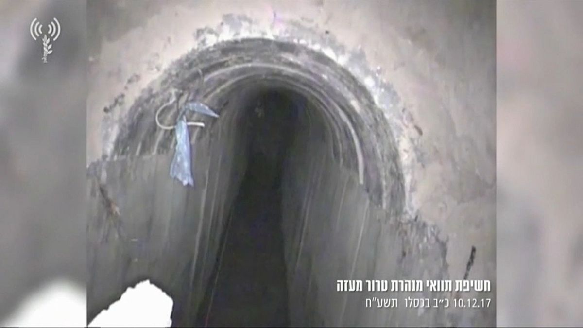 Израиль уничтожил туннель в секторе Газа 