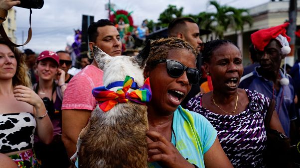 Cuba : une marche contre l'homophobie Cuba : une marche contre l'homophobie