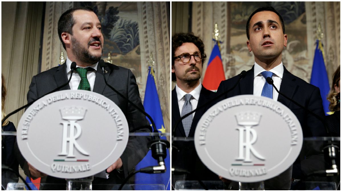 رهبران احزاب ساختارستیز ایتالیا