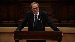 Quim Torra, elegido presidente de la Generalitat de Cataluña