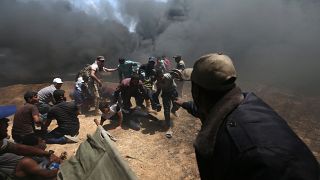Cerca de 30 mortos em confrontos entre palestinianos e o exército de Israel
