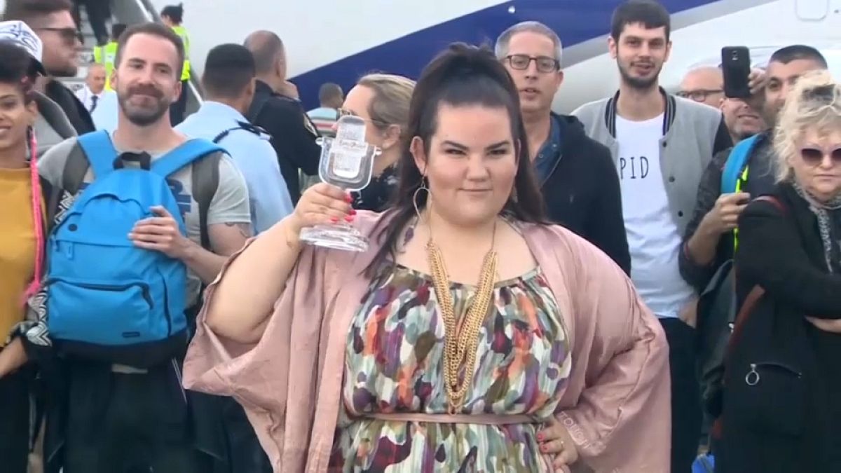 Netta Barzilai rentre en Israël après sa victoire à l'Eurovision