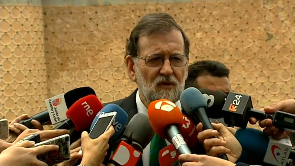 Rajoy: "La ley y la Constitución se van a cumplir"
