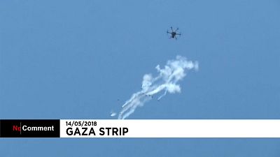 İsrail'den İHA'larla gaz bombası saldırısı