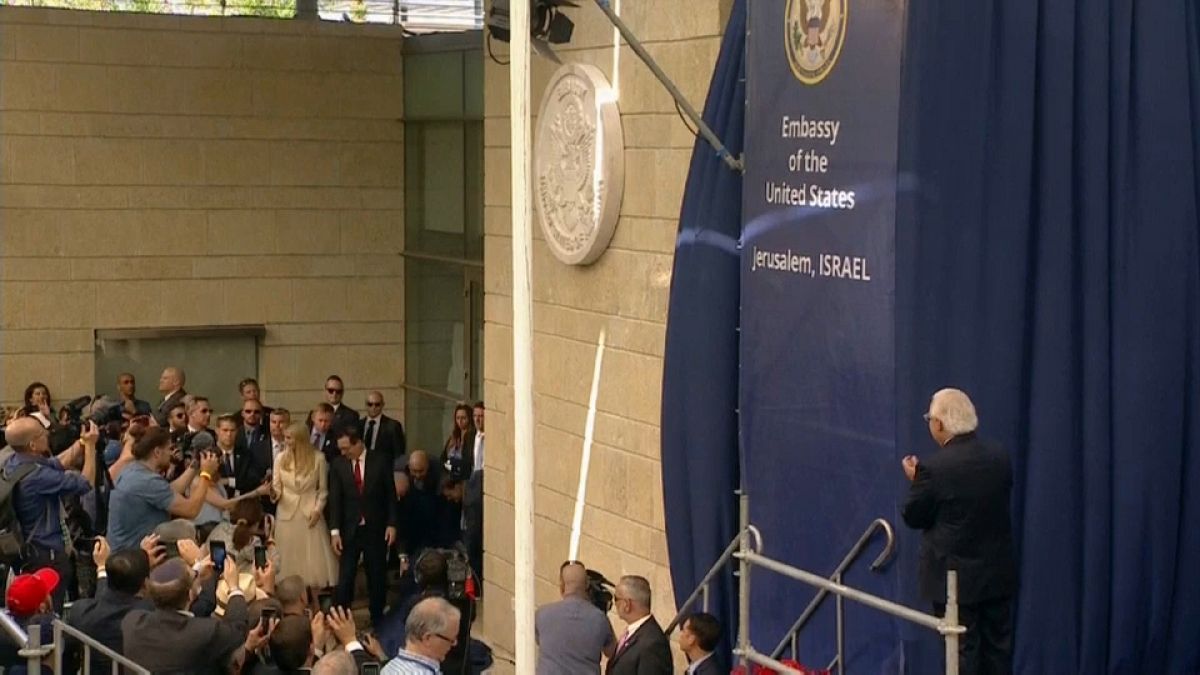 ABD Kudüs Büyükelçiliği'ni törenle açtı