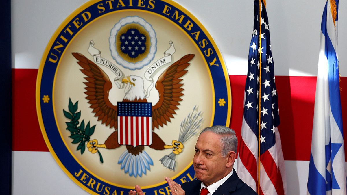 Una burbuja festiva en la inauguración de la embajada de EE.UU. en Jerusalén