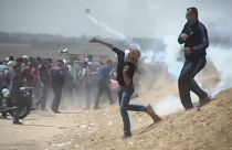الاحتجاجات في قطاع غزة