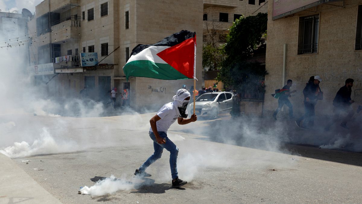 تظاهرات «روز نکبت» یک روز پس از کشتار فلسطینیان در غزه