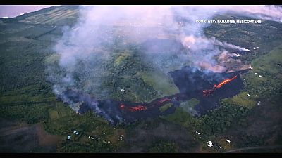 Havai adasındaki yanardağ ada halkını tehdit etmeye devam ediyor