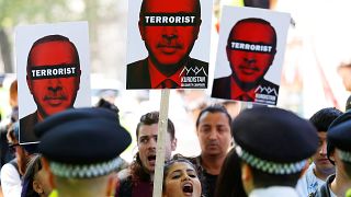 Londres em alerta com visita de Erdogan