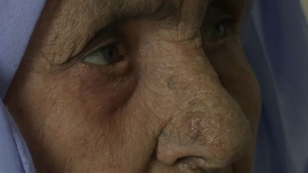 Leila, 111 ans, réfugiée syrienne, veut retrouver ses deux petites filles Leila, 111 ans, réfugiée syrienne, veut retrouver ses deux petites filles
