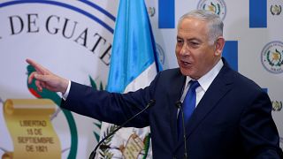 Benjamin Netanyahu bei der Einweihung der Botschaft von Guatemala