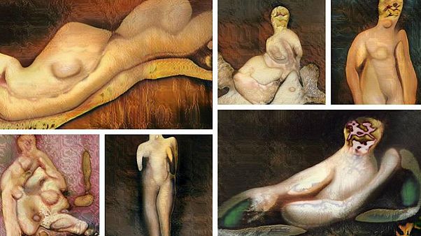 هوش مصنوعی پیکرههای برهنه نقاشی میکند هوش مصنوعی پیکرههای برهنه نقاشی میکند