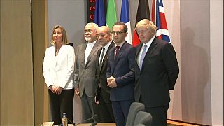 European leaders step up efforts to save Iran nuclear deal