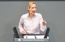 Alice Weidel (AfD) im Bundestag, 16. Mai 2018