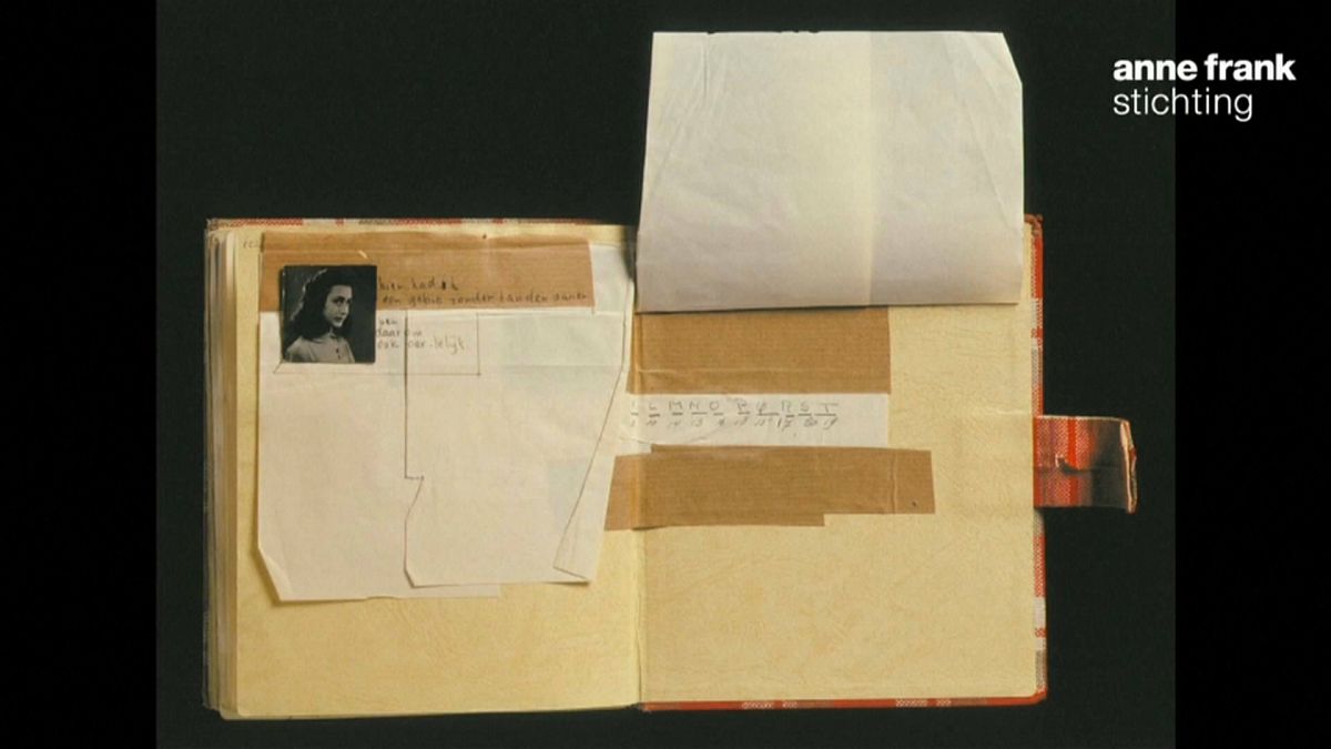 Textos sobre sexo descobertos no diário de Anne Frank