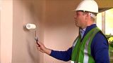 Britain's Prince William paints for Grenfell