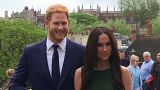 Harry and Meghan waxworks go on display in Windsor
