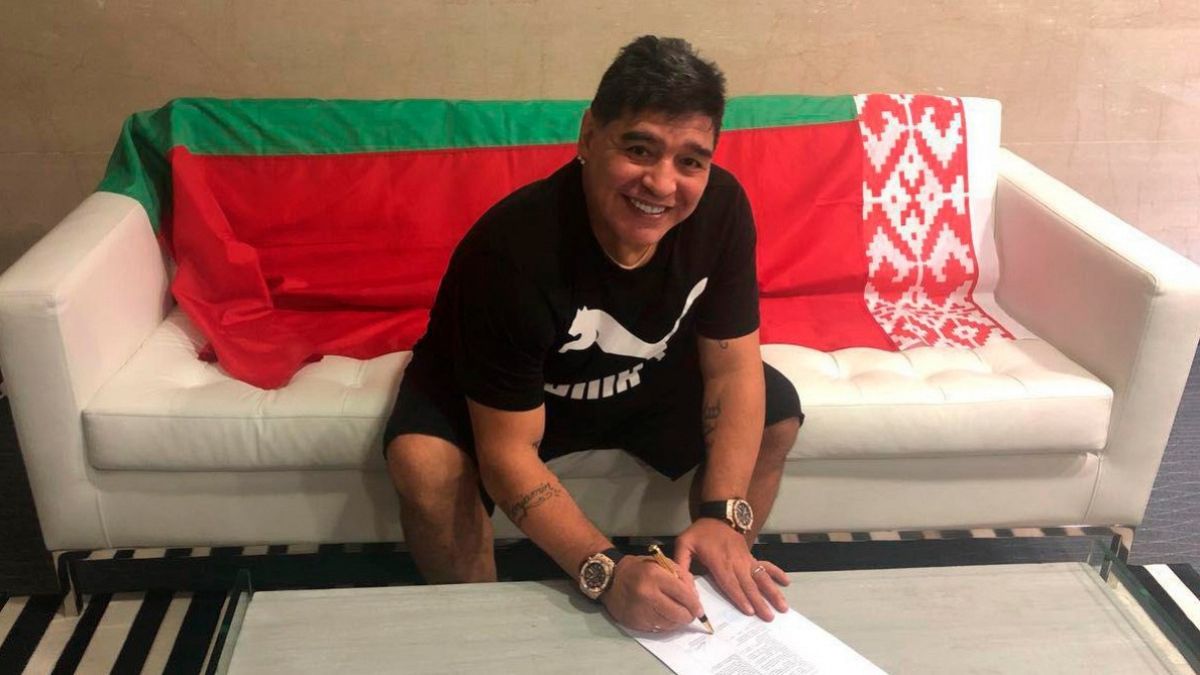 Марадона возглавит белорусский клуб