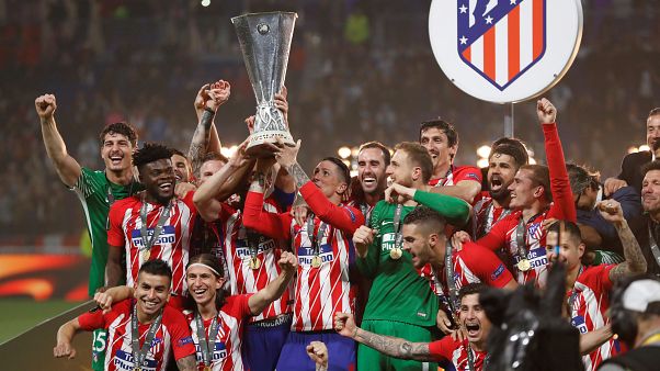أتلتيكو مدريد يقسو على مارسيليا بثلاثية ليفوز بلقب الدوري الأوروبي أتلتيكو مدريد يقسو على مارسيليا بثلاثية ليفوز بلقب الدوري الأوروبي