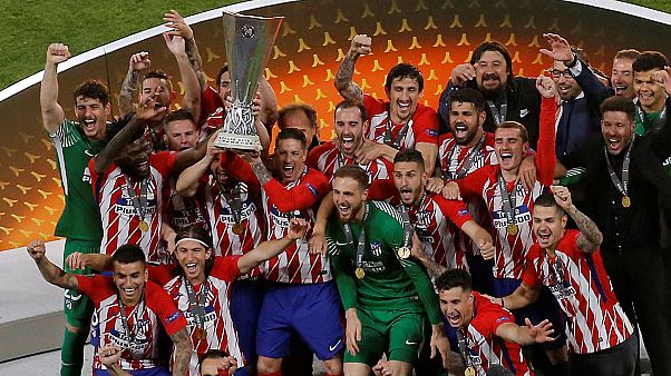 Atlético de Madrid vence Liga Europa com recital de Griezmann Atlético de Madrid vence Liga Europa com recital de Griezmann