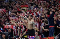 Atletico Madrid UEFA Avrupa Ligi Kupası'nın coşkusunu yaşıyor