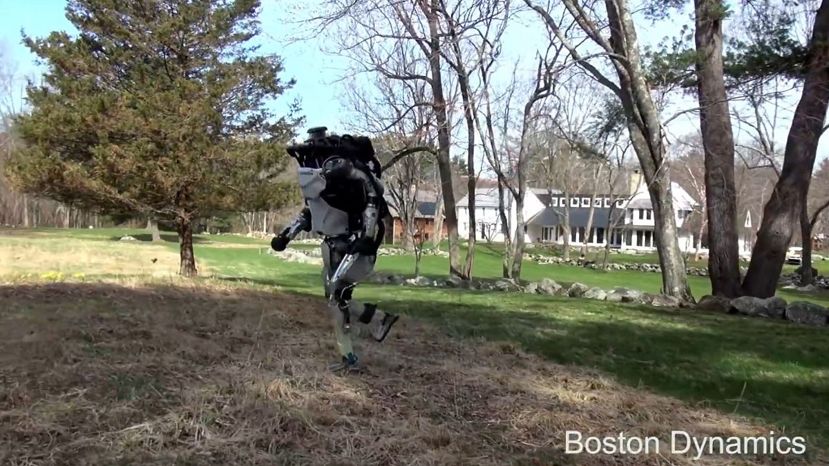 Le robot Atlas de plus en plus "humain"