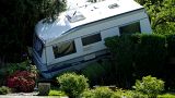 Rare tornado leaves trail of destruction in Germany