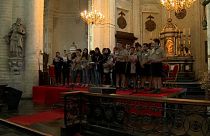Chorale interreligieuse dans une église de Bruxelles