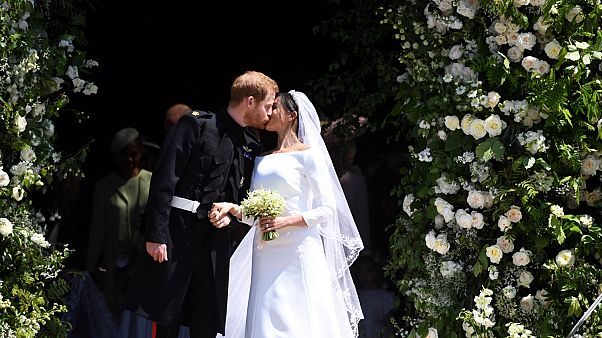 Prens Harry ve Meghan Markle evlendi Prens Harry ve Meghan Markle evlendi
