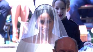 The kid who 'photobombed' the Royal Wedding