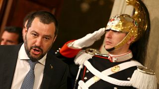 Matteo Salvini, chef de la Ligue (ex-Ligue du Nord)