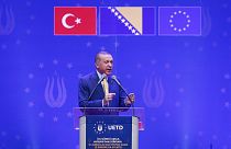 Cumhurbaşkanı Erdoğan Bosna'da Avrupalı Türklere seslendi