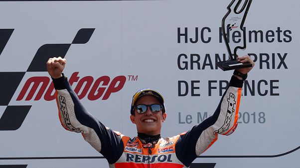 MotoGP Fransa'nın galibi İspanyol sürücü Marc Marquez oldu MotoGP Fransa'nın galibi İspanyol sürücü Marc Marquez oldu